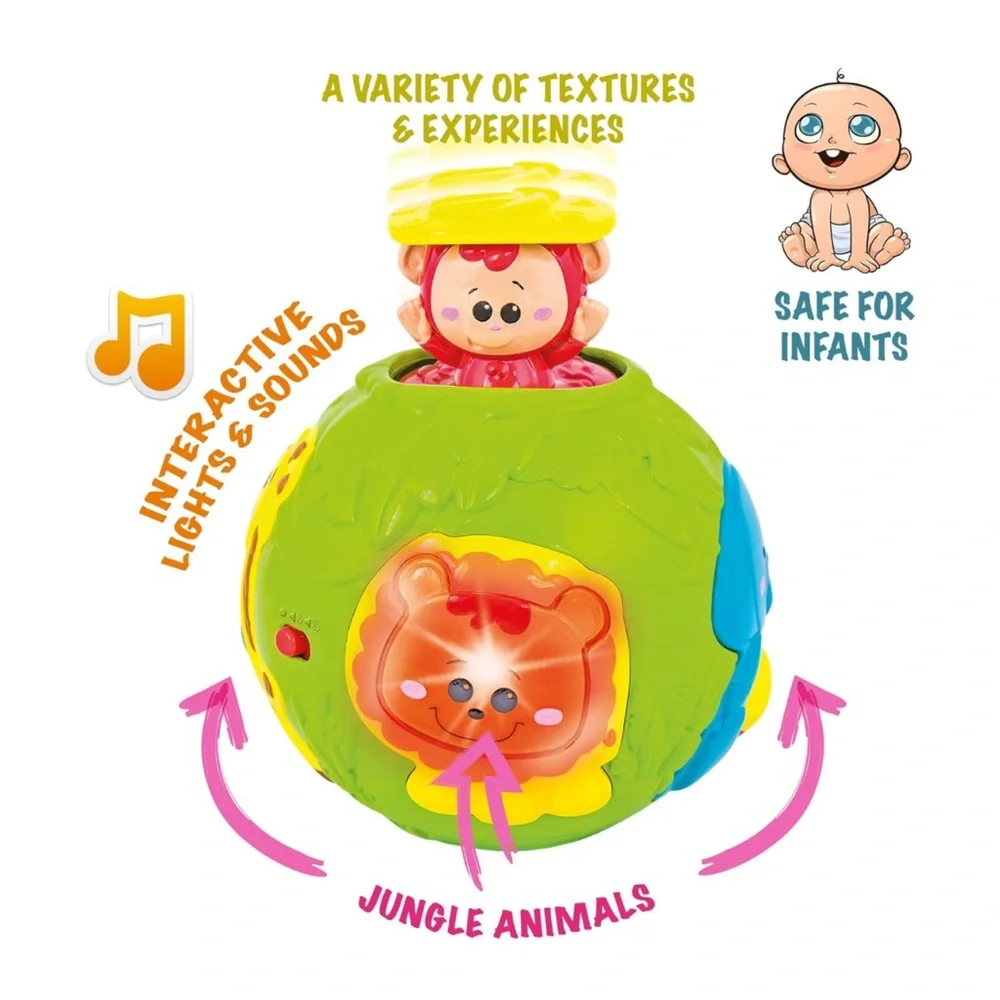 Interactive Green and Yellow Kids Toy